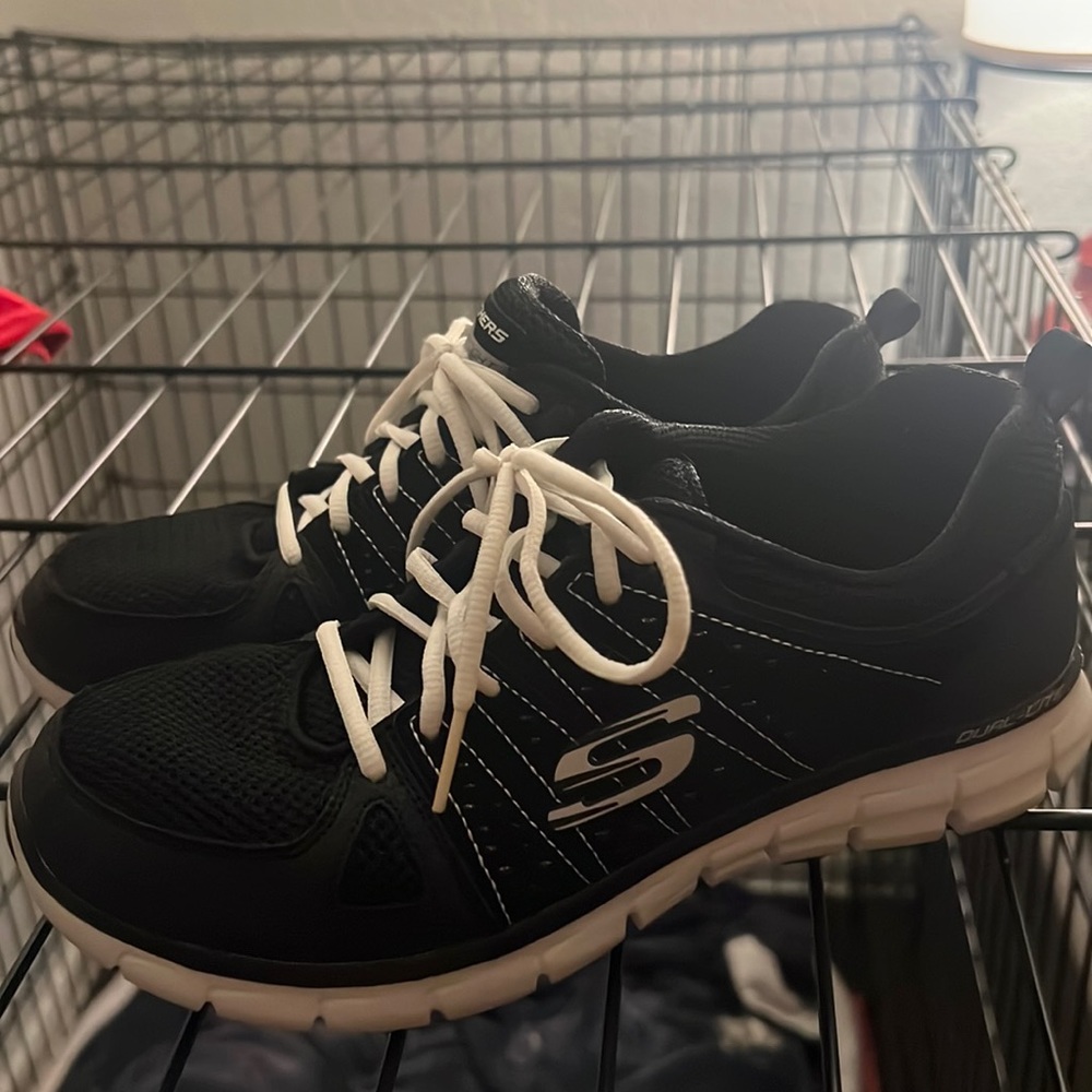 Size 8, brand new, worn only inside to work out.